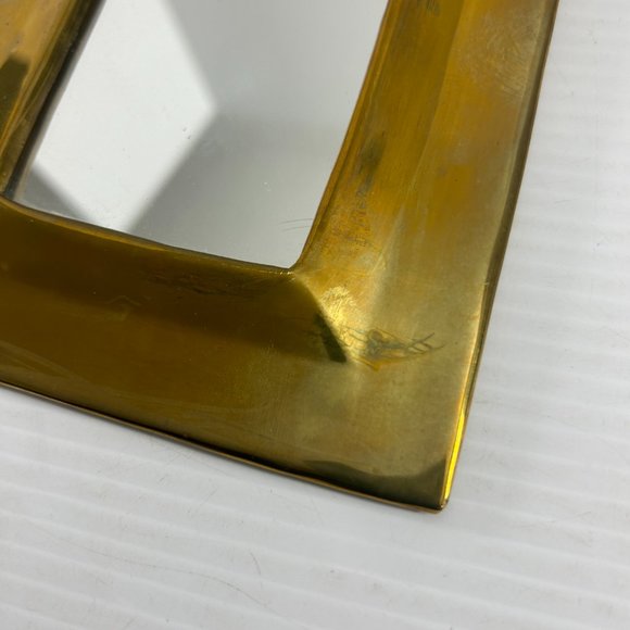 Design International Set of 2 Moroccan Mirrors Brass Copper Frames Two Sizes - Picture 4 of 7